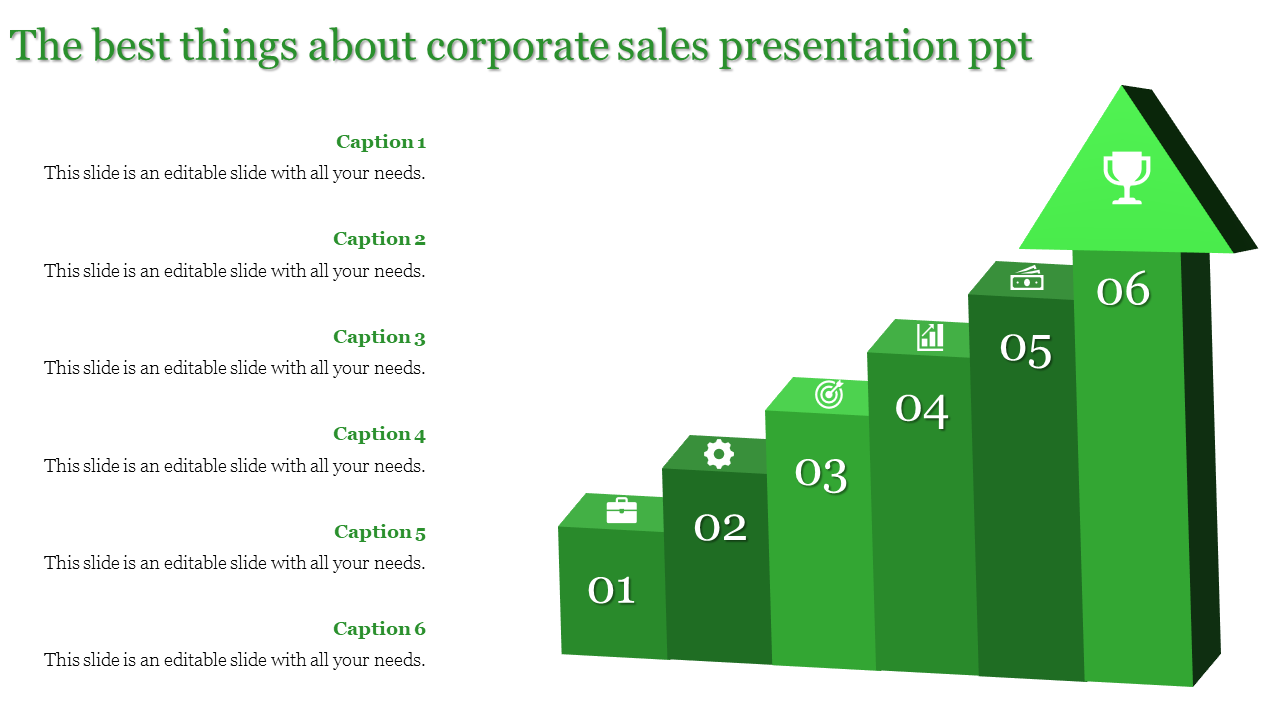 Corporate Sales Presentation PPT and Google Slides Themes